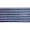 12 Pack: 2.5" x 25ft. Faux Linen Wired Pinstripe Ribbon by Celebrate It™ Décor